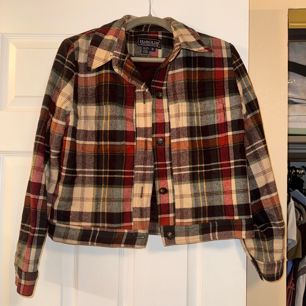 Womens Harold Plaid Jacket - Multicolor